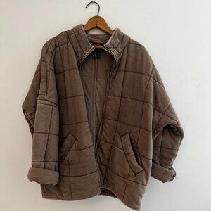 Quilted Dolman Jacket